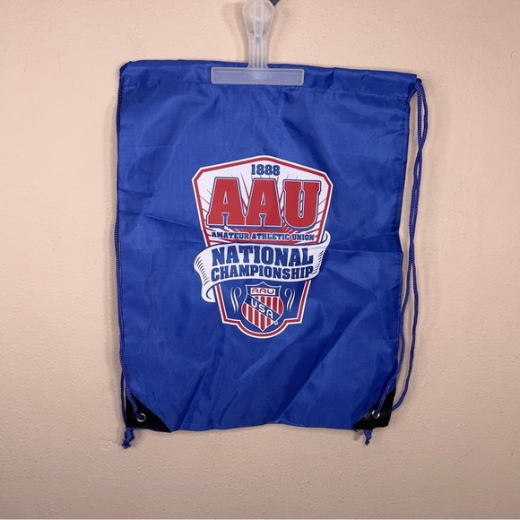 1888 AAU National Champions Blue Drawstring Bag Sports Amateur Athletic Union - Picture 9 of 9